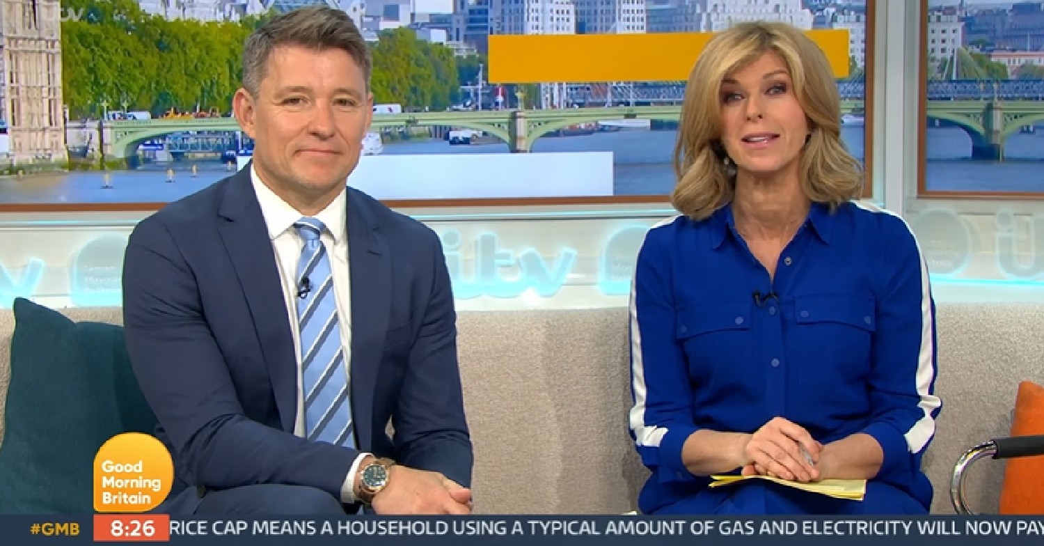 Ben Shephard and Kate Garraway on GMB today
