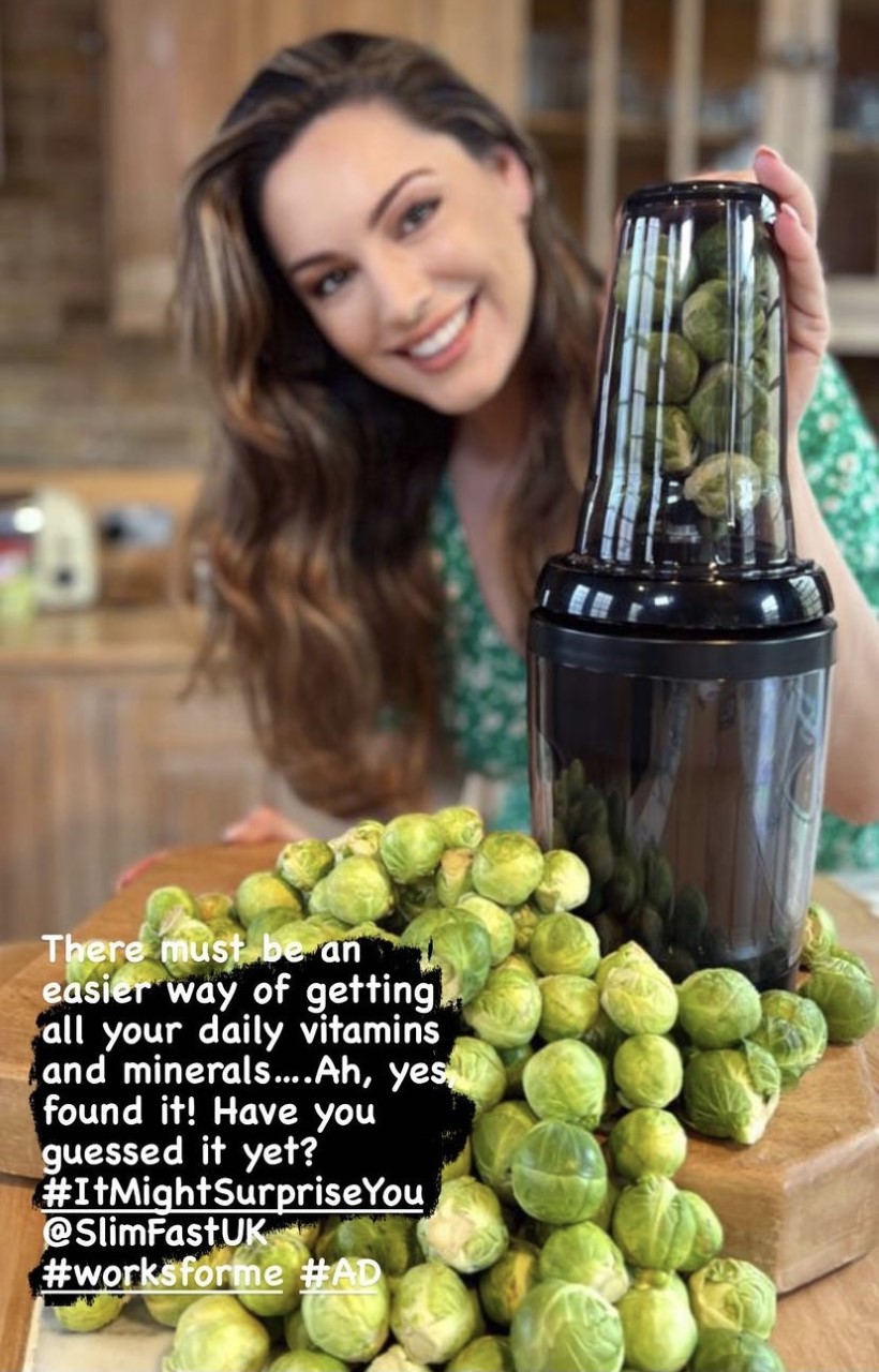April Fools pranks include Kelly Brook advertising SlimFast Brussel sprouts