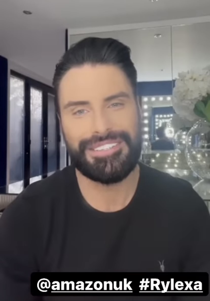 April Fools' pranks: Rylan Clark advertising for Amazon