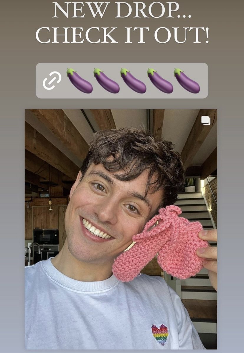 April Fools pranks: Tom Daly with his willy warmer