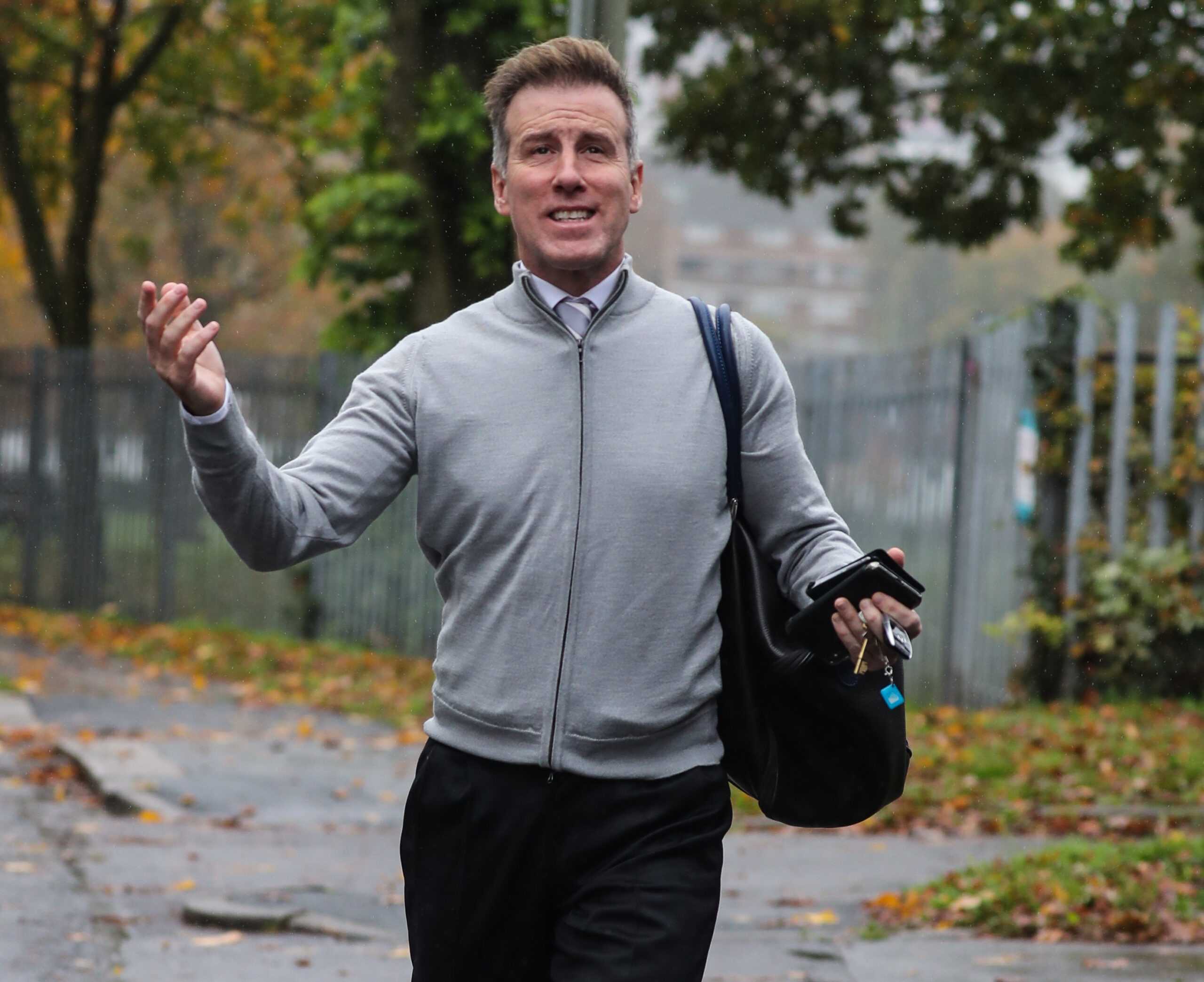 Strictly Come Dancing star Anton Du Beke gesticulating wildly