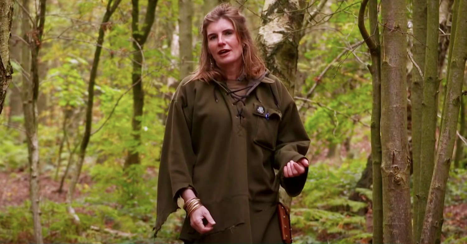 Amanda Owen on her farm at Ravenseat