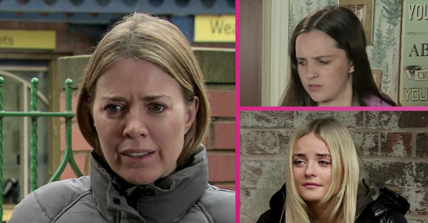 Coronation Street first look week 15 Abi Amy and Kelly all look worried