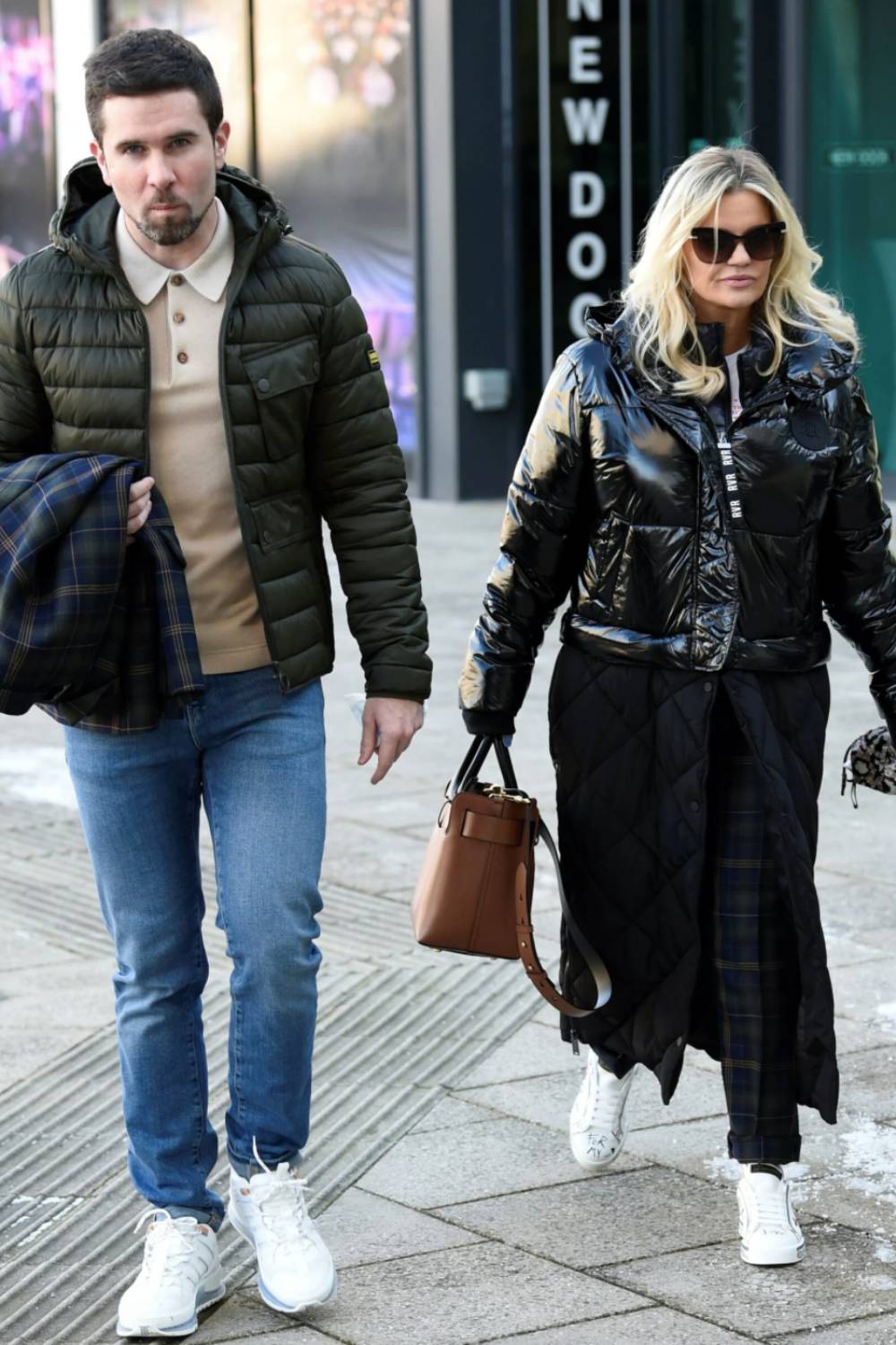 Kerry and her fiance Ryan Mahoney