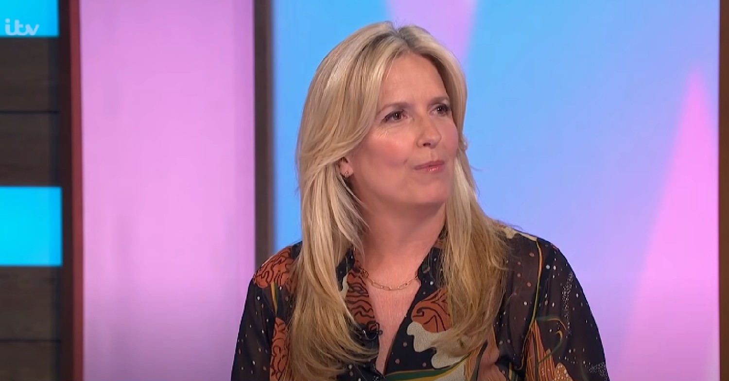 Penny Lancaster speaking on Loose Women