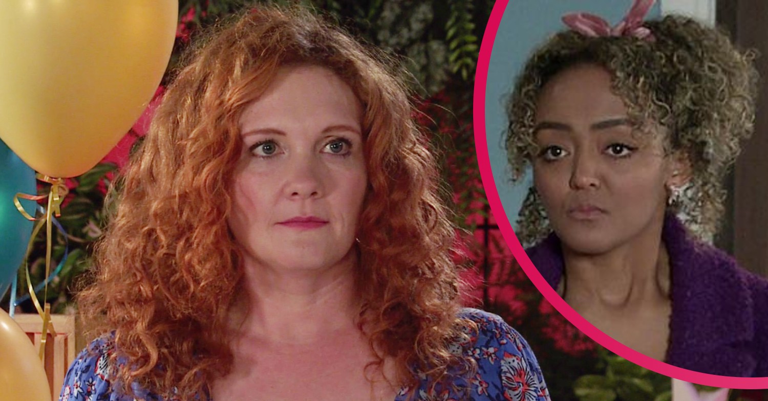 Coronation Street characters Emma and Fiz on the soap