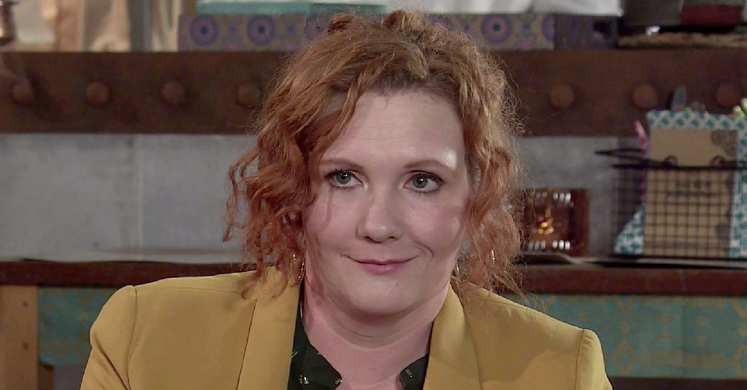 Coronation Street character Fiz smiling