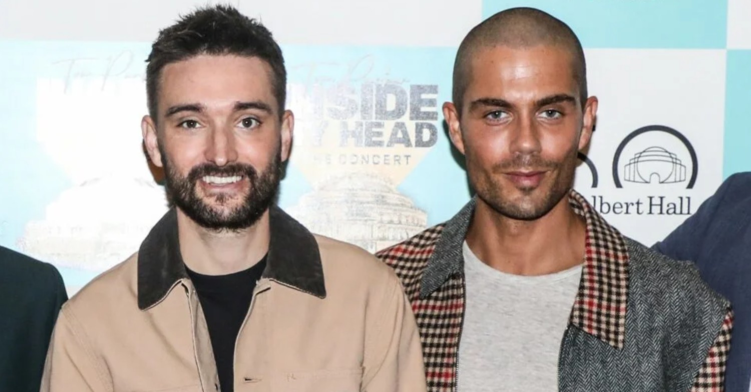 Max George and Tom Parker before his death