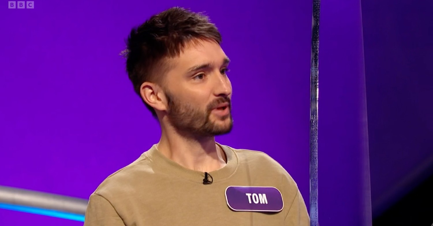 Tom Parker competing on Pointless