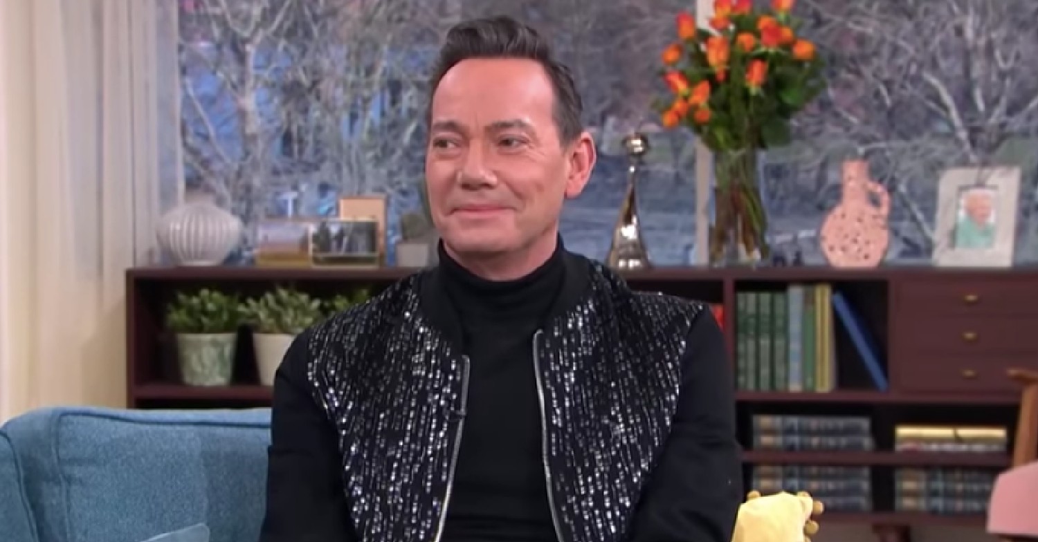 Craig Revel Horwood smiling on This Morning