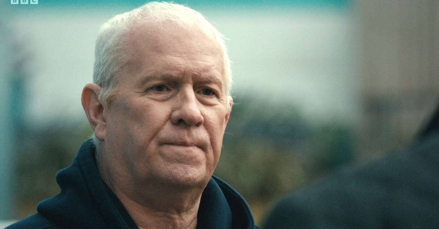 Charlie did his best to comfort his old colleague over Jac's death (Credit: BBC)