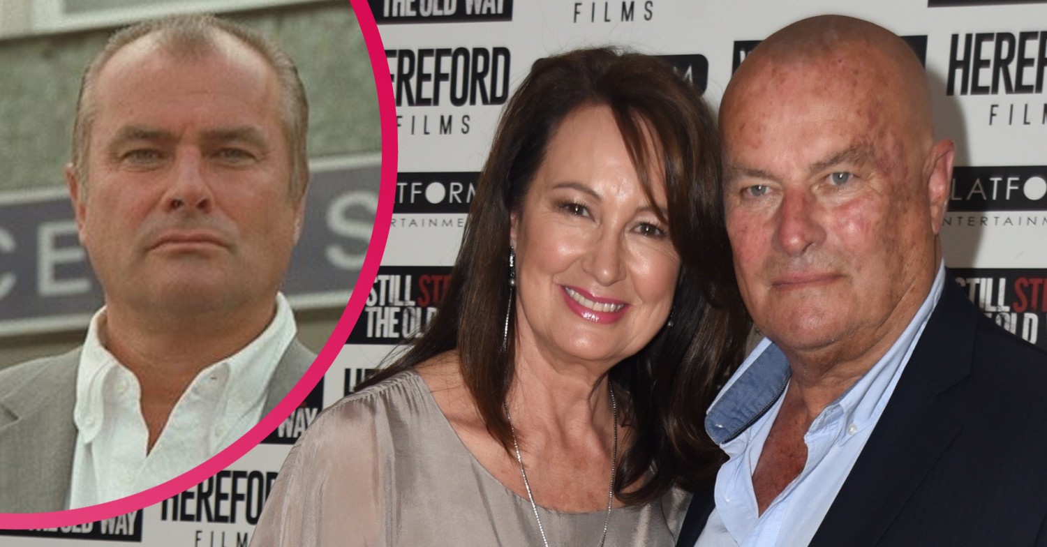 The Bill star Chris Ellison smiling with his wife Anita