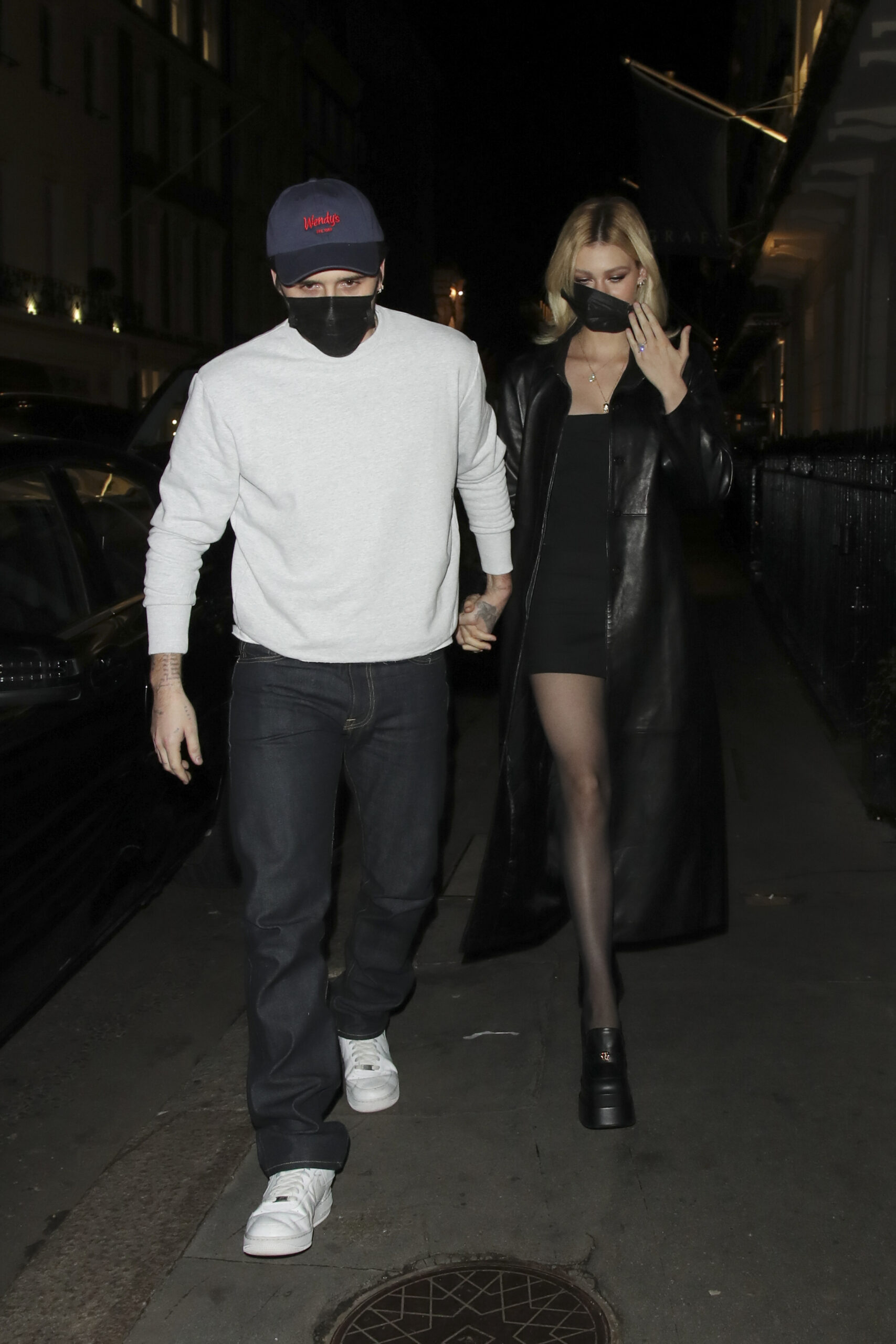 Brooklyn Beckham and Nicole Peltz ahead of their wedding