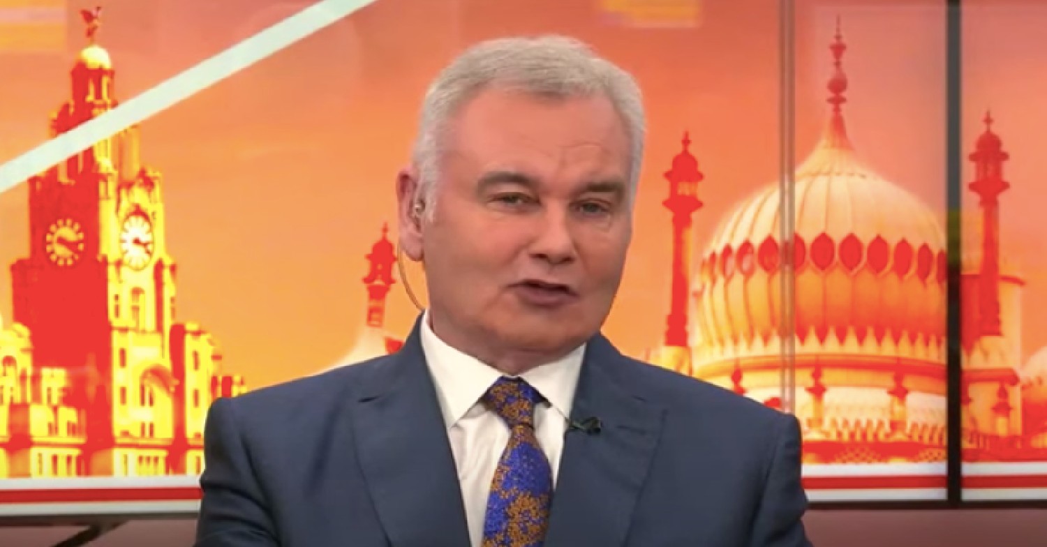 Eamonn Holmes talking on GB News
