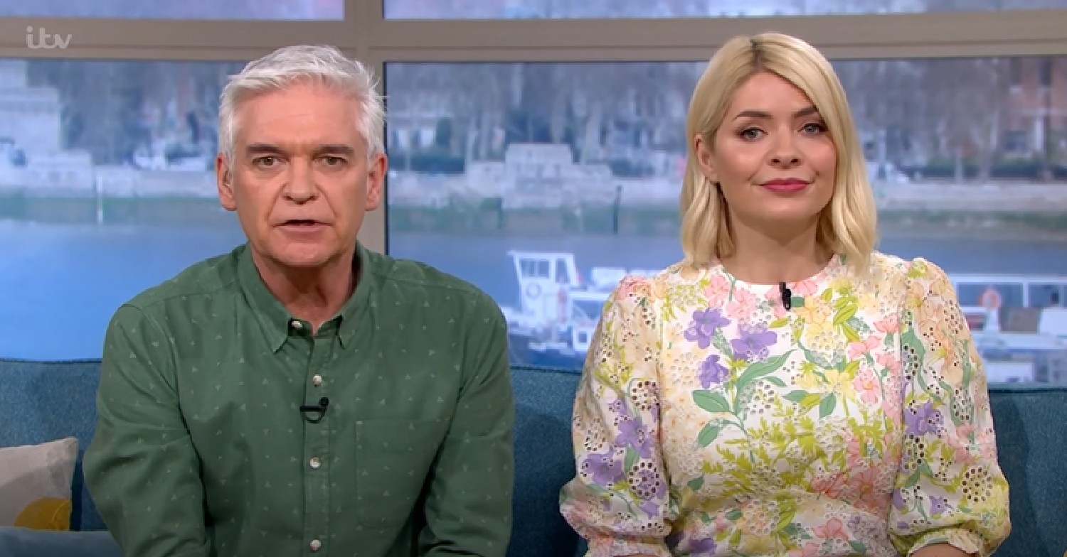 Phillip Schofield and Holly Willoughby on This Morning