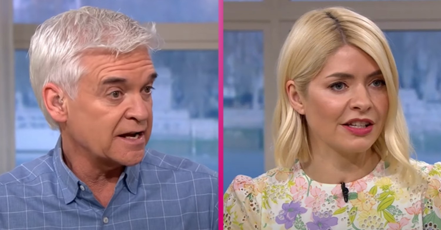 Phillip Schofield and Holly Willoughby on This Morning