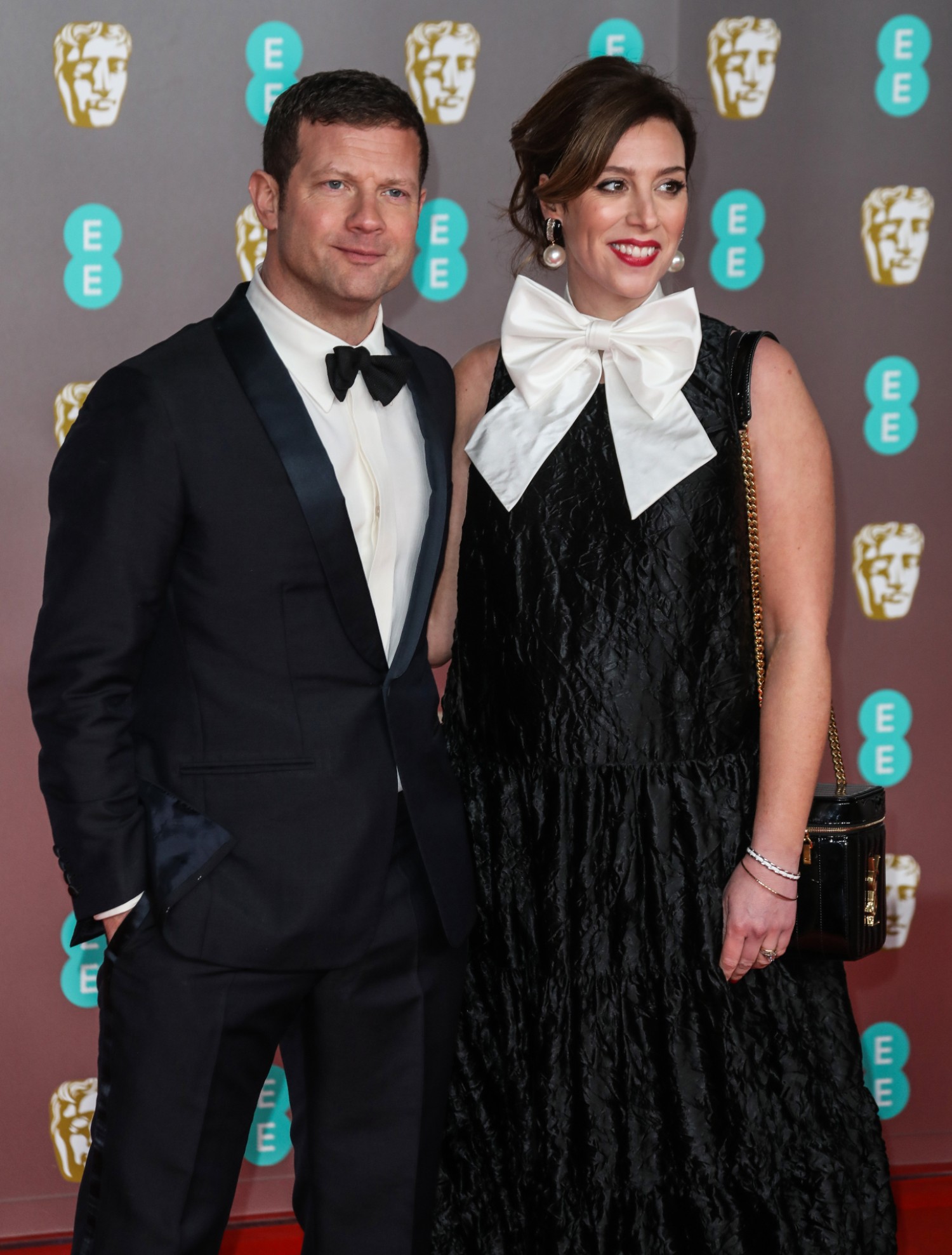 Dee Koppang O'Leary with her husband Dermot O'Leary