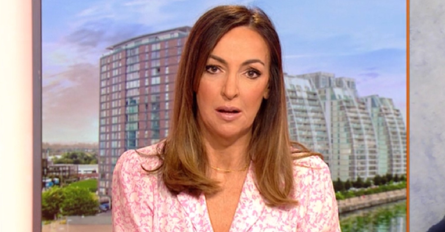 Sally Nugent wears pink floral dress on BBC Breakfast today