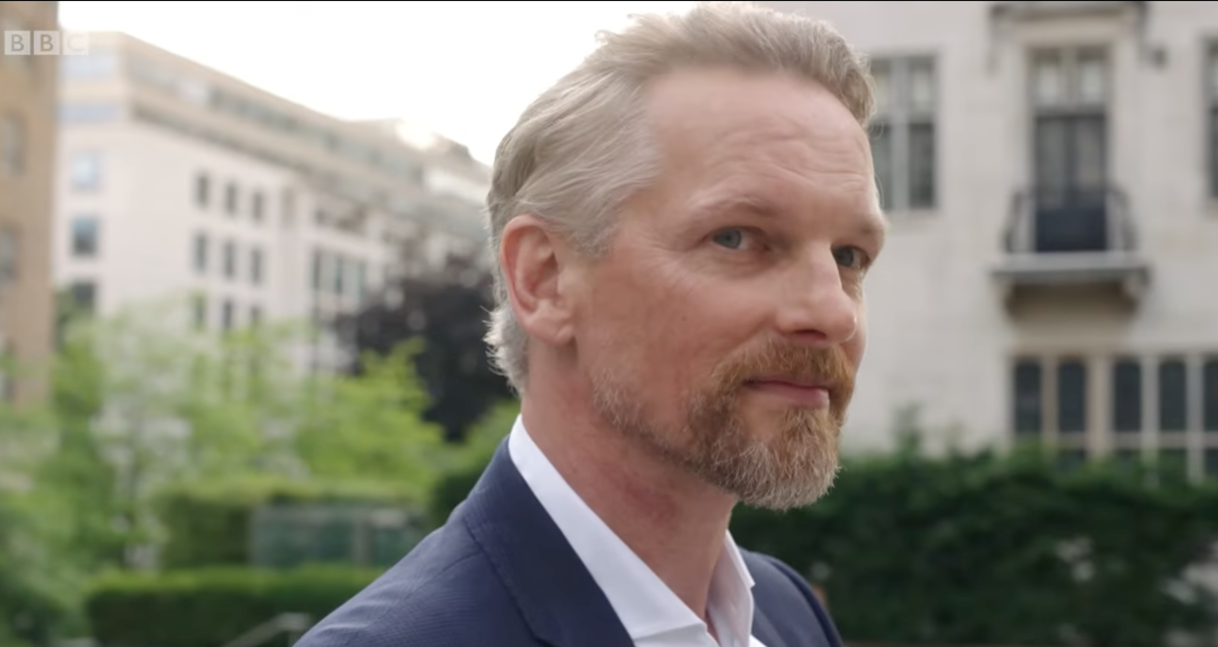 Christie in The Split looking smug