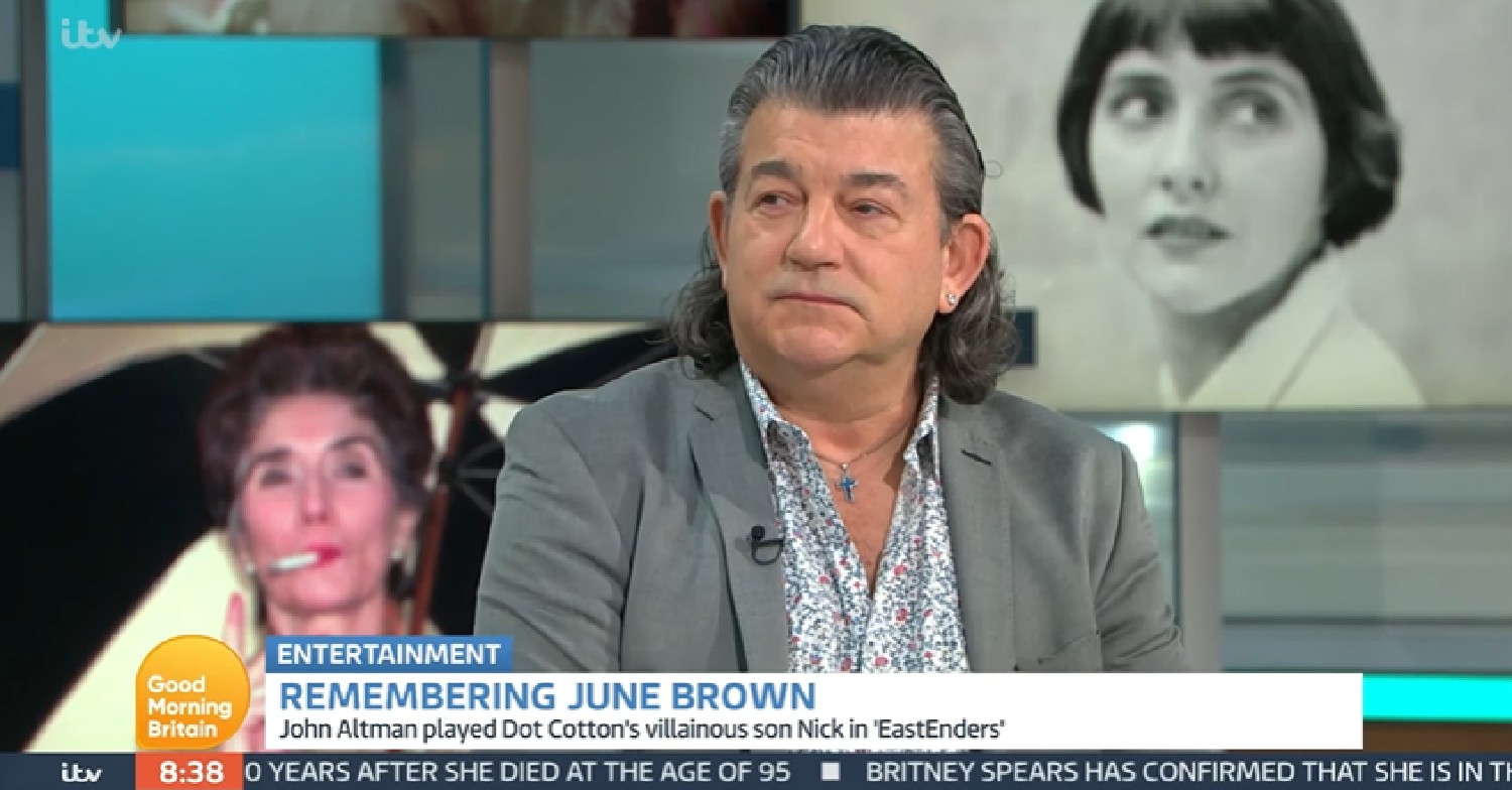 John Altman speaking about June Brown on GMB today