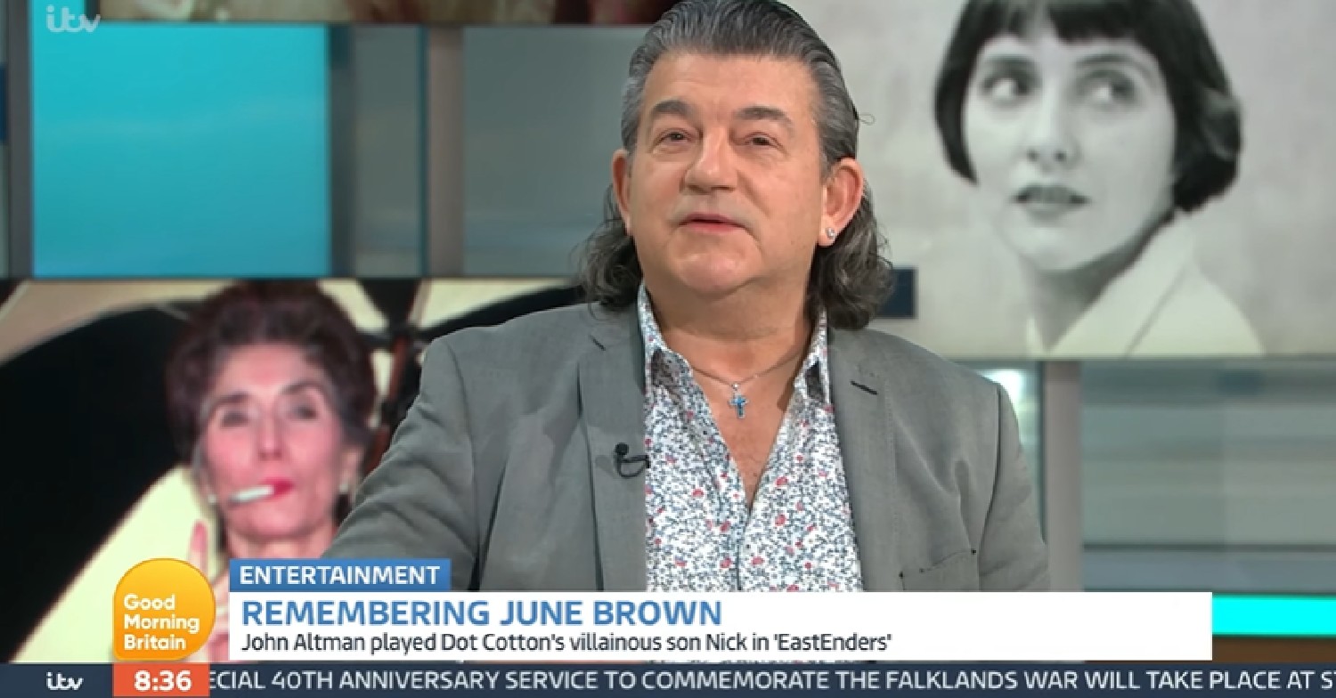 John Altman speaking about June Brown on GMB today