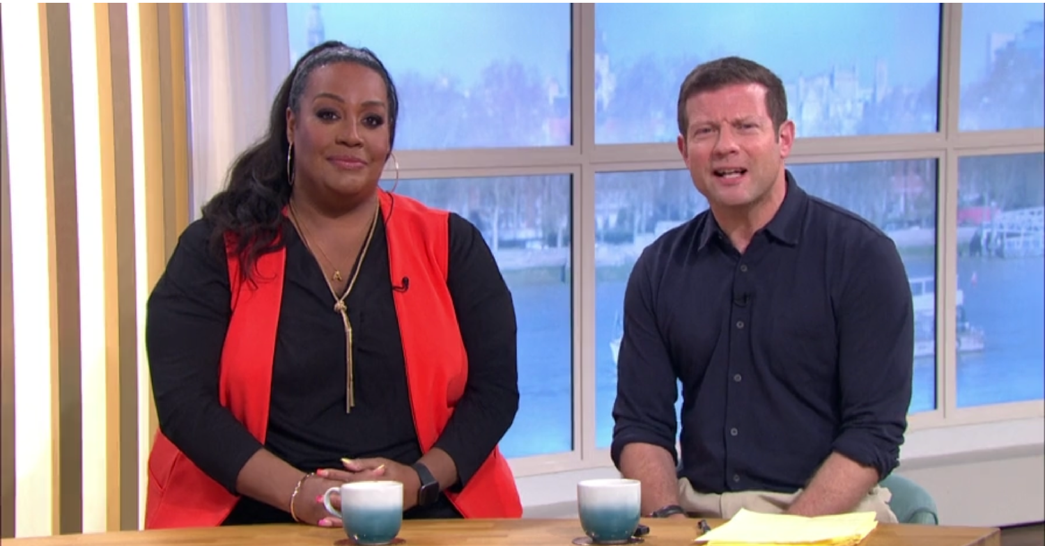 Alison Hammond and Dermot O'Leary on This Morning