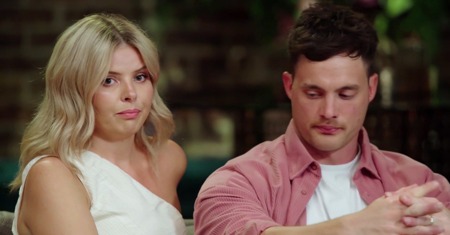 Jackson and Olivia have meeting on Married At First Sight 