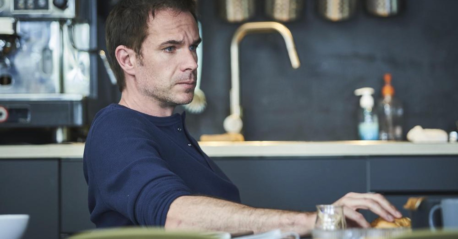 James D'arcy as James Alden in Deadline on Channel 5 staring into the distance 