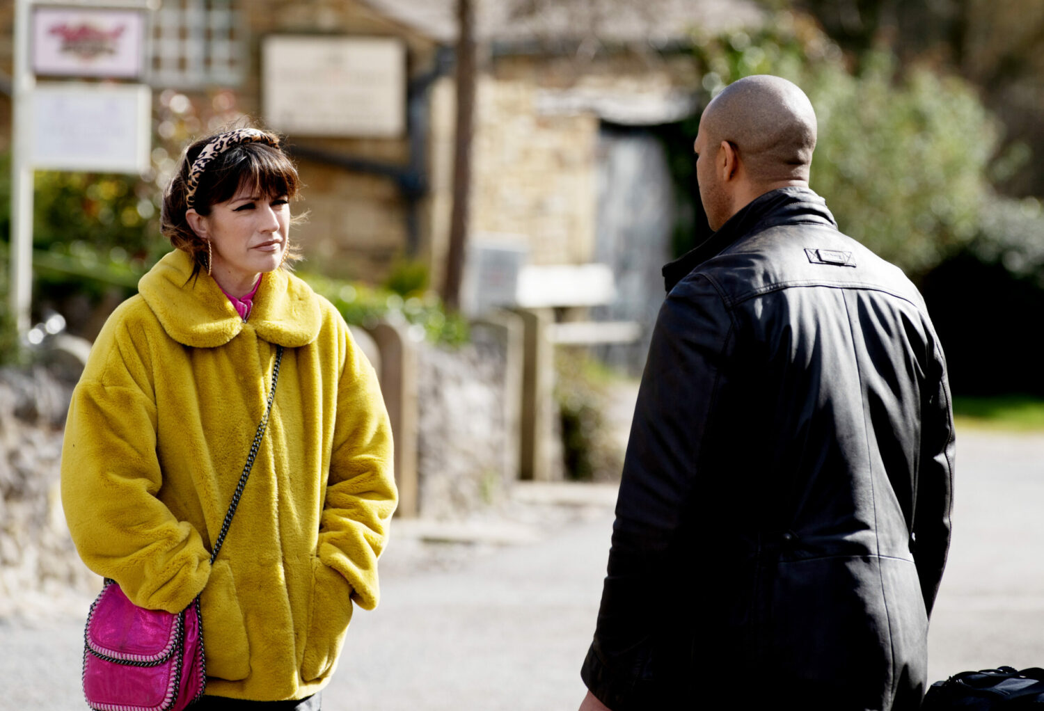 Kerry is cross at Al in Emmerdale