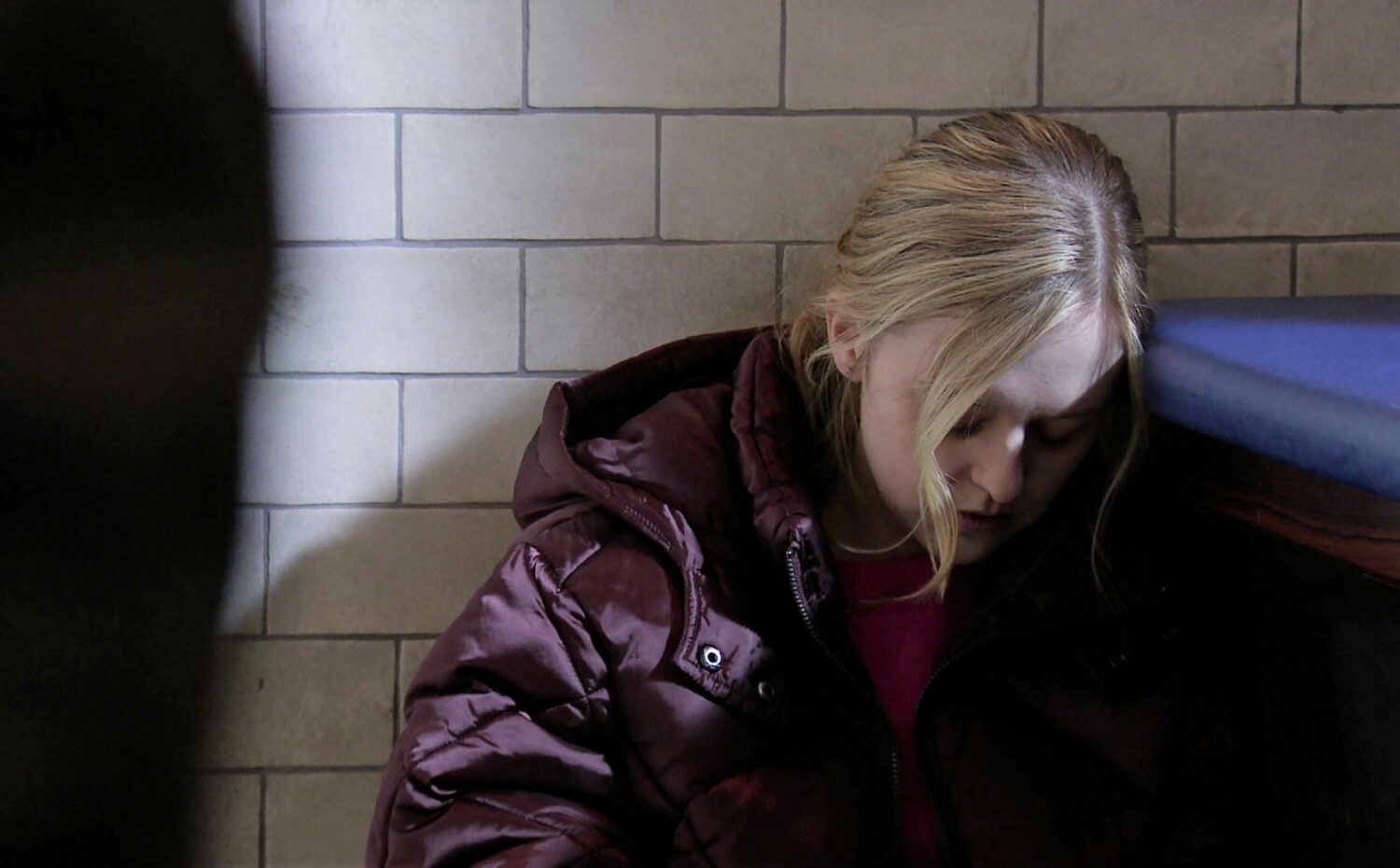 Coronation Street: Summer is slumped in the police cells having a hypo