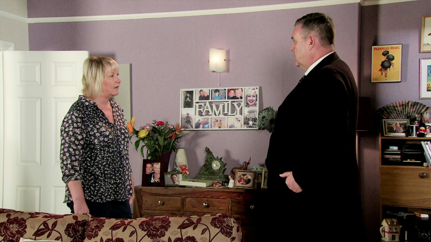 Corrie Angry Eileen confronts George