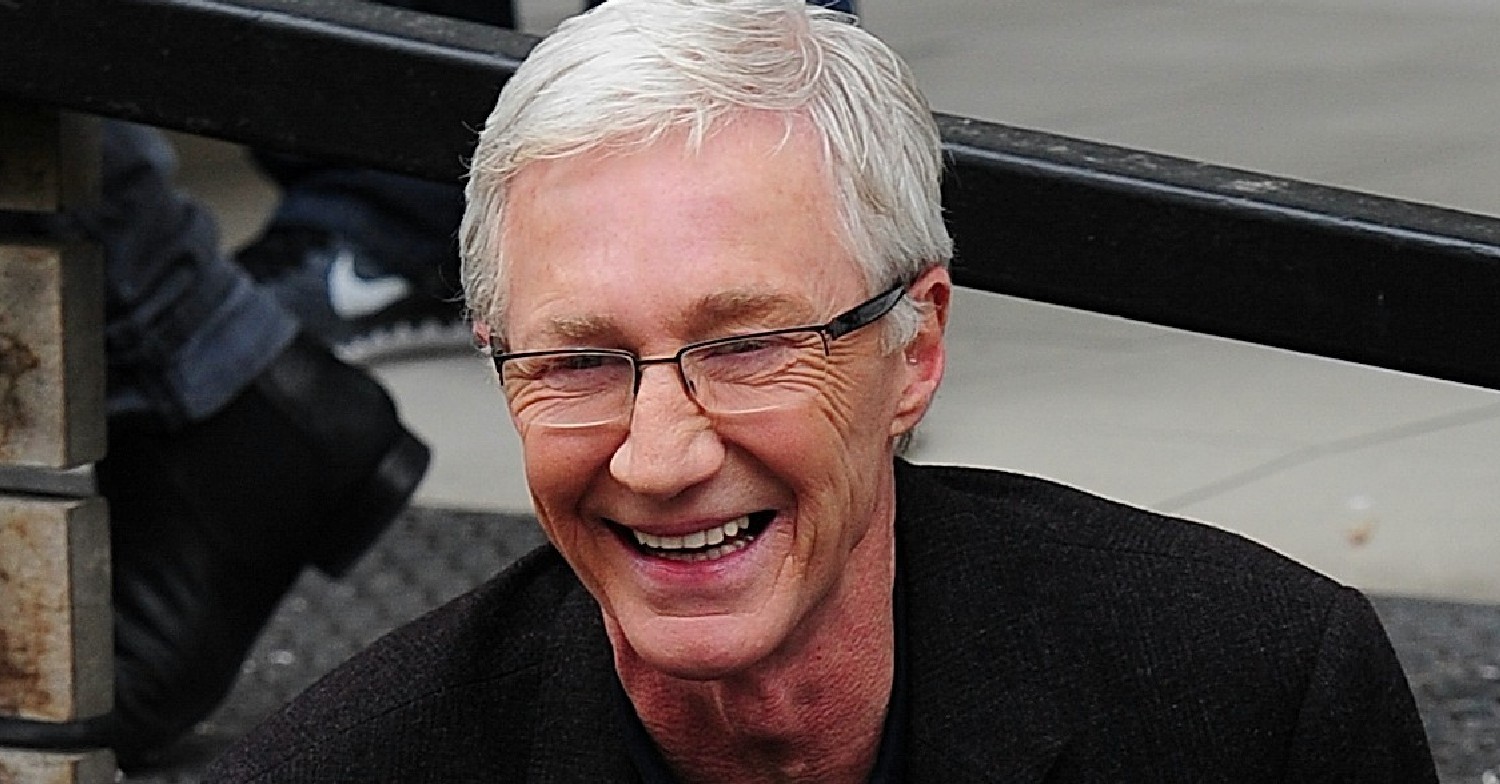 Paul O'Grady smiling outside ITV Studios