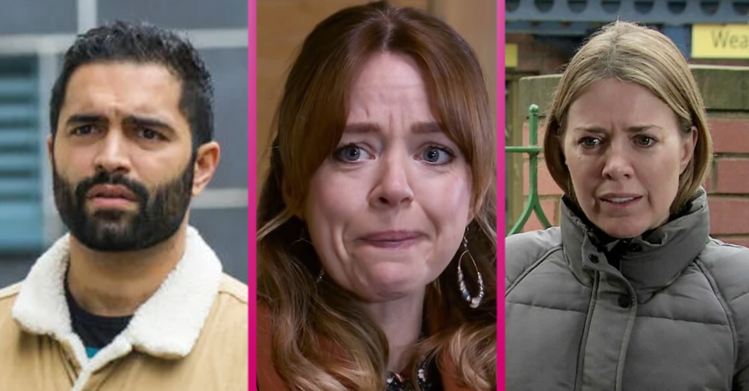 Coronation Street characters Imran Toyah and Abi