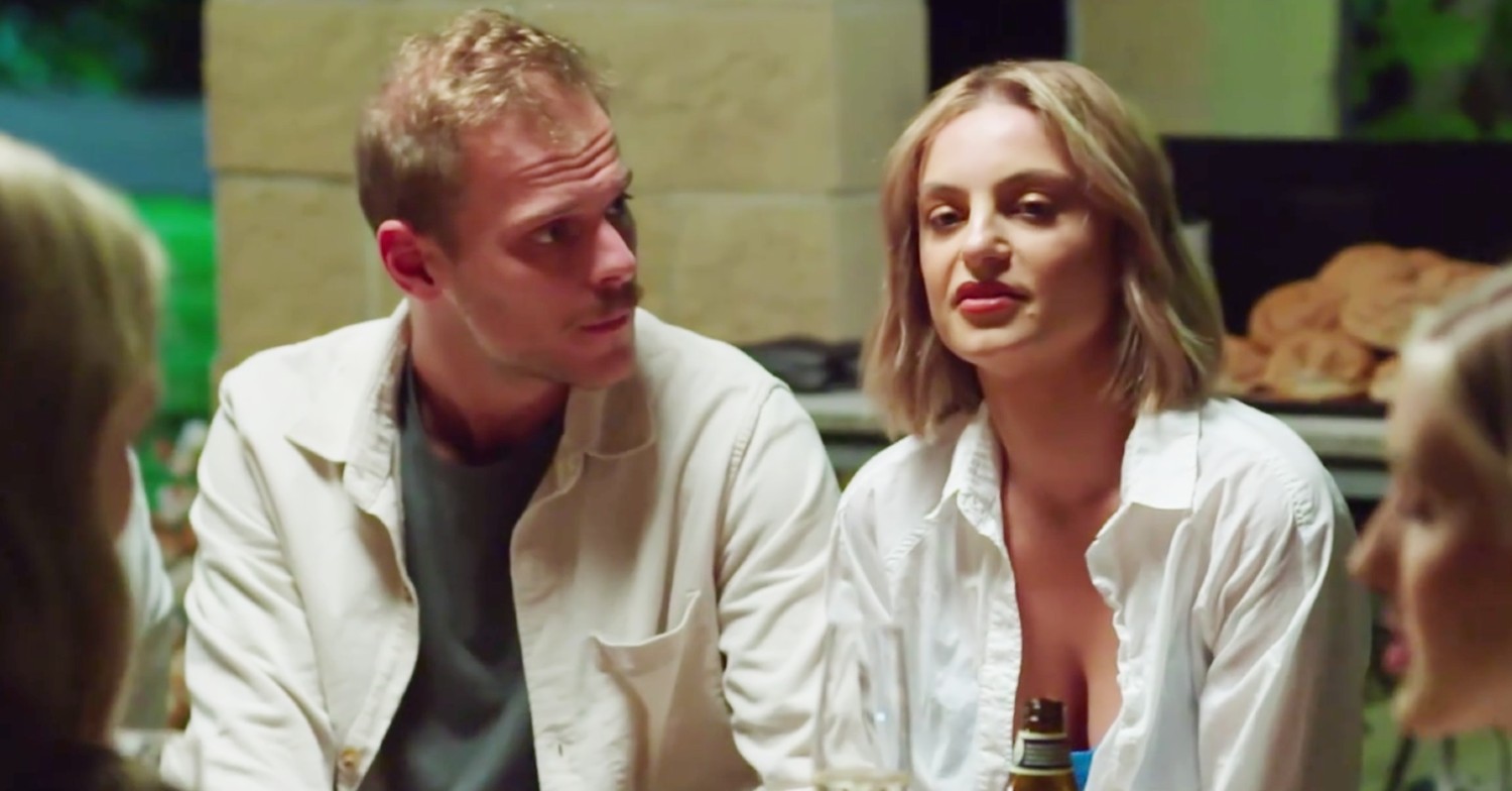 Married At First Sight Australia star Jack looking at Domenica