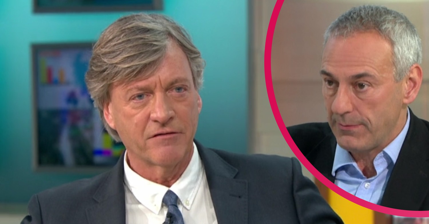 Richard Madeley and Kevin Maguire on Good Morning Britain on April 6, 2022