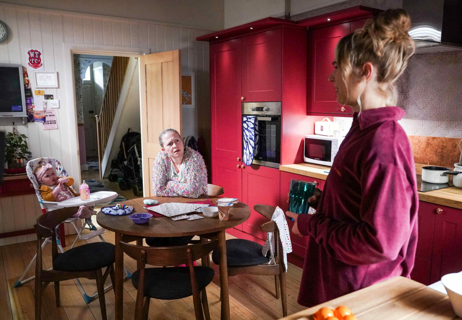 Linda Carter is upset with Nancy Carter