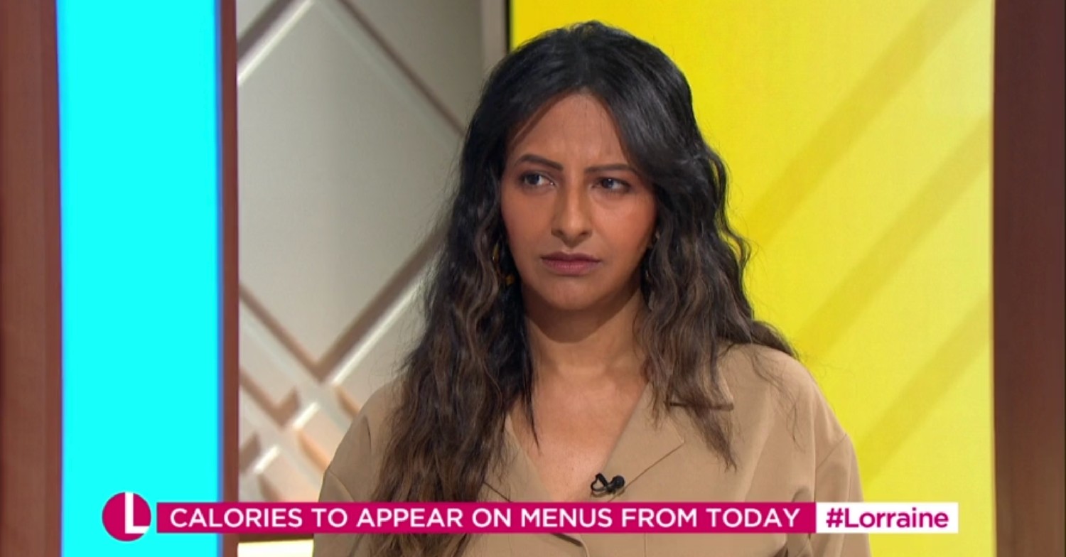 Ranvir Singh on ITV's Lorraine