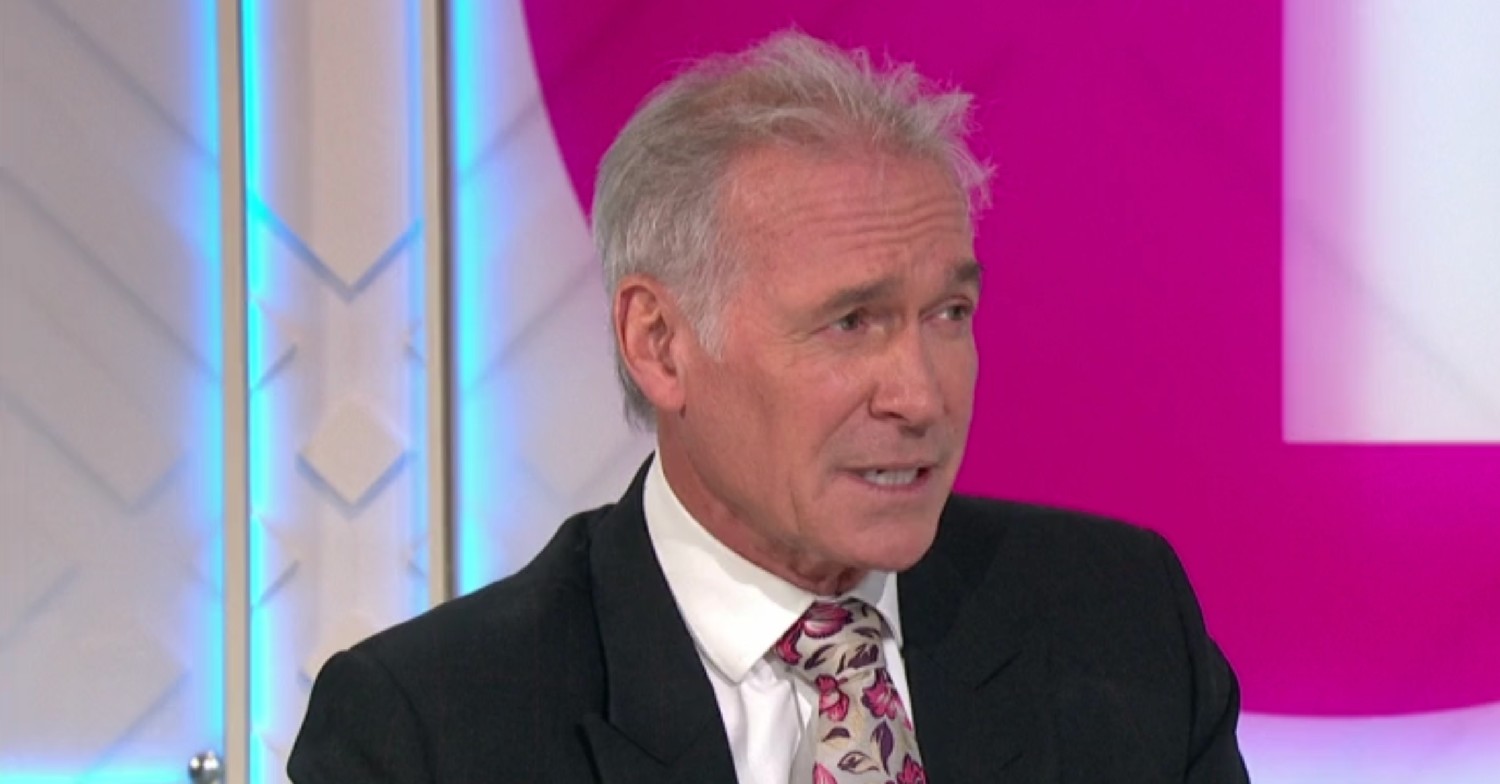Dr Hilary Jones on ITV's Lorraine today