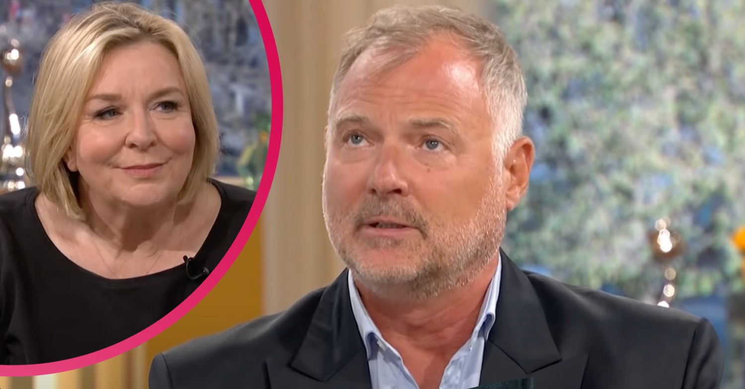 John Leslie speaking on This Morning