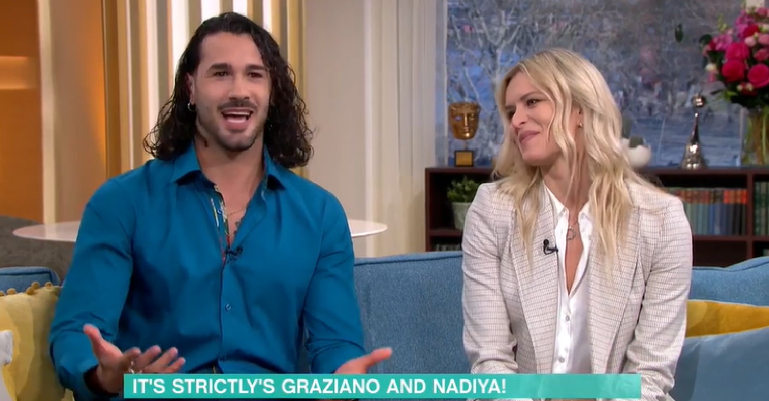 Strictly stars Graziano Di Prima and Nadiya Bychkova on This Morning April 7, 2022
