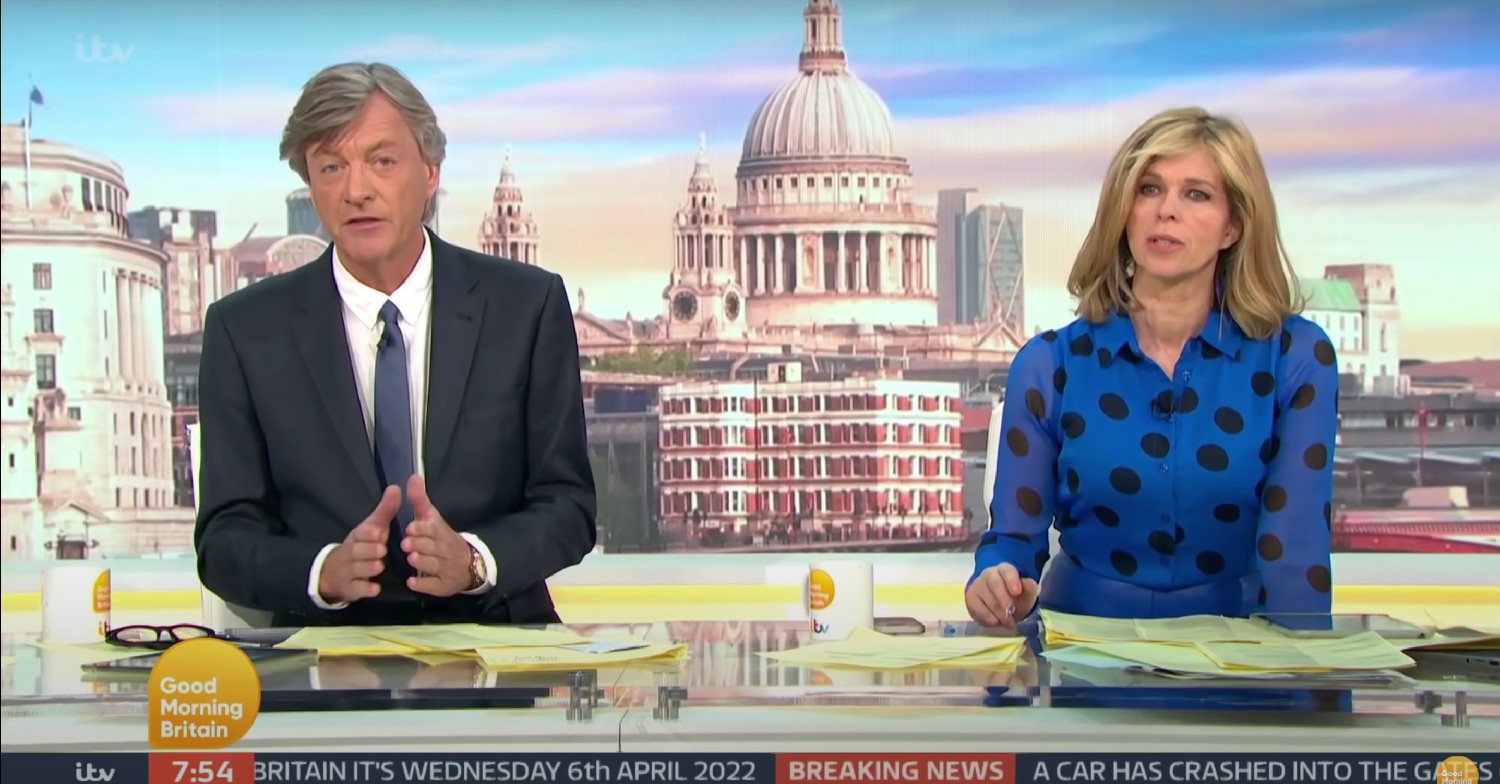 Richard Madeley and Kate Garraway on GMB