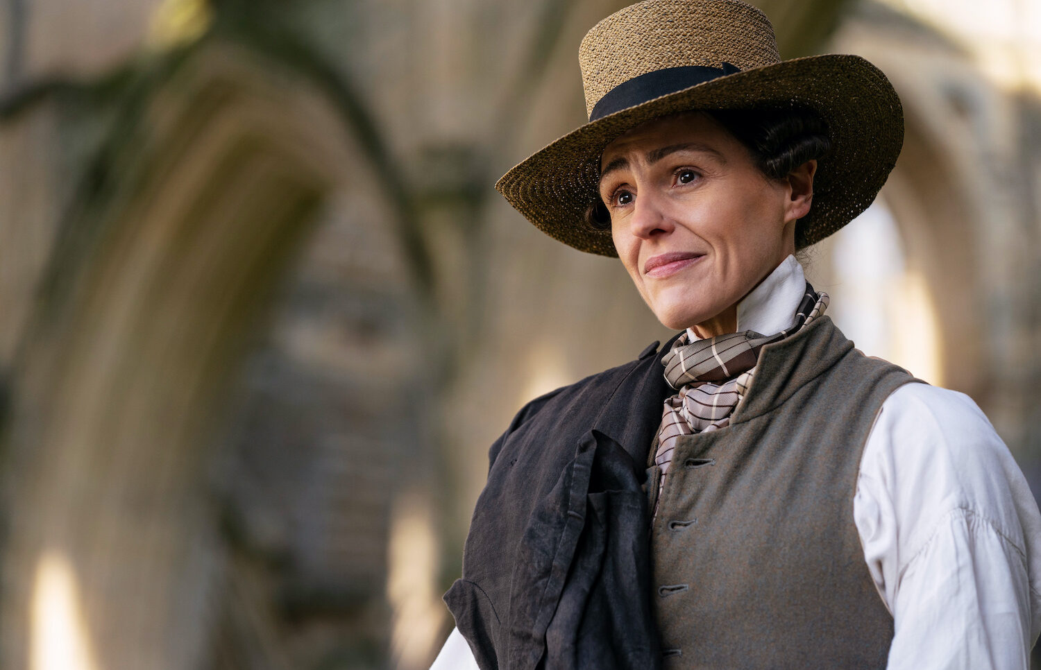 Suranne Jones smiles as Anne Lister in Gentleman Jack season 2
