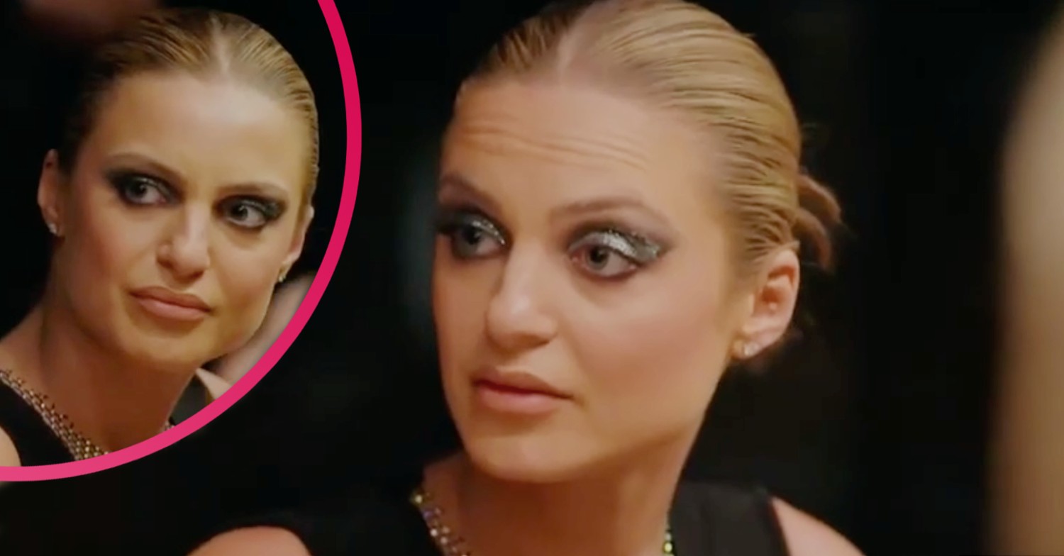 Domenica Calarc frowning on Married At First Sight Australia