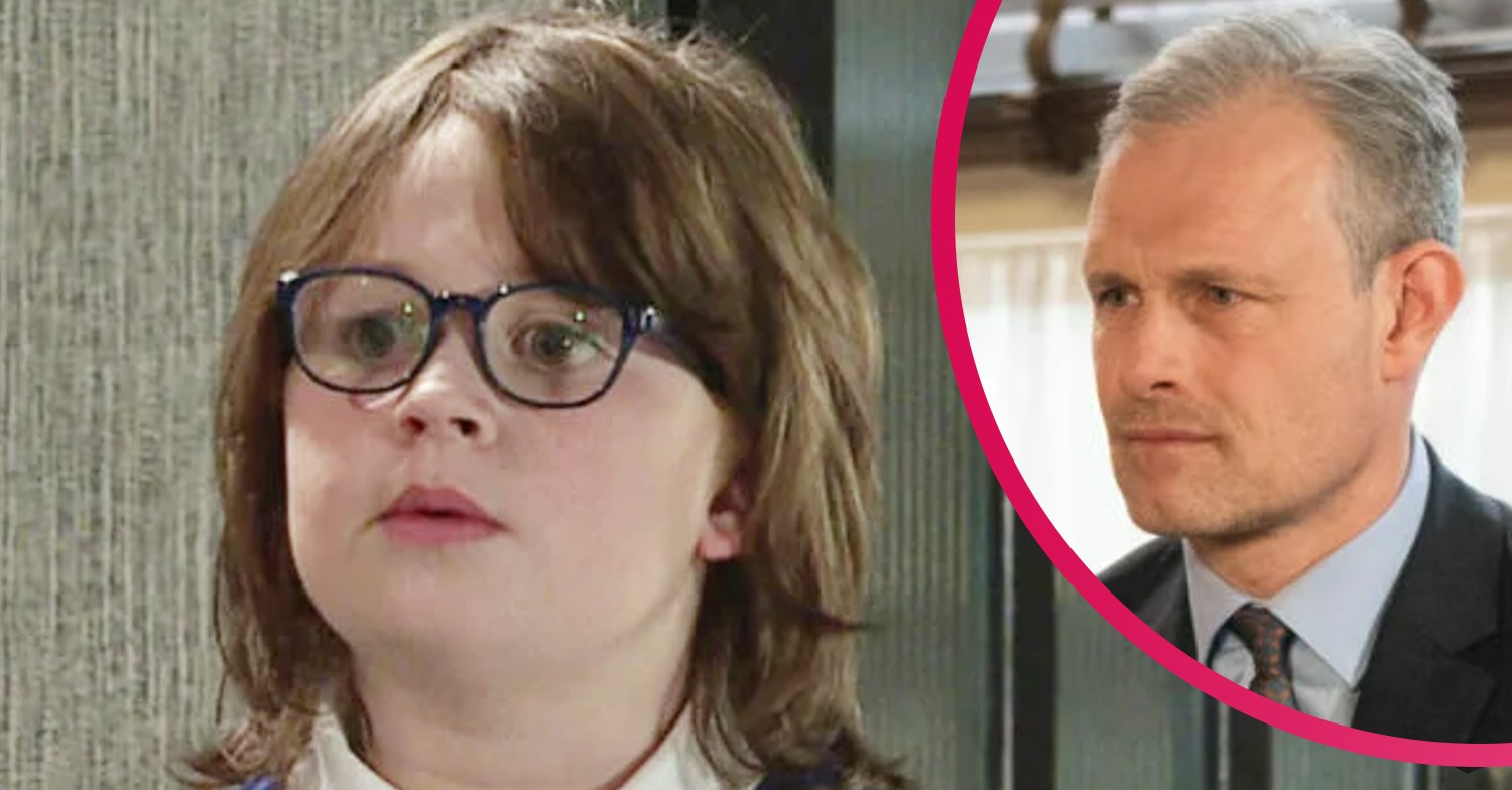 Coronation Street characters Sam Blakeman and Nick Tilsley