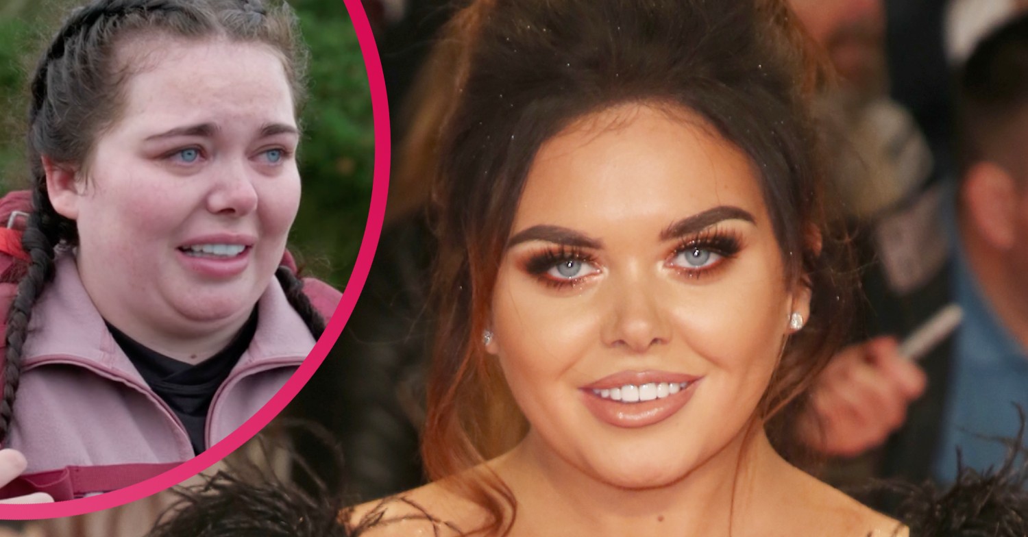 Scarlett Moffatt crying on BBC Two's Pilgrimage