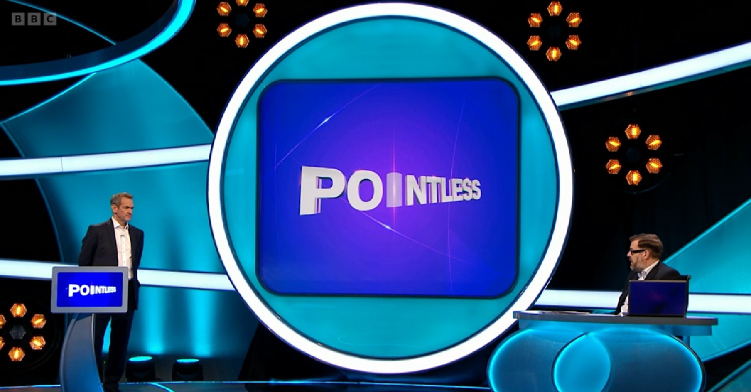 Alexander Armstrong and Richard Osman co-hosting Pointless
