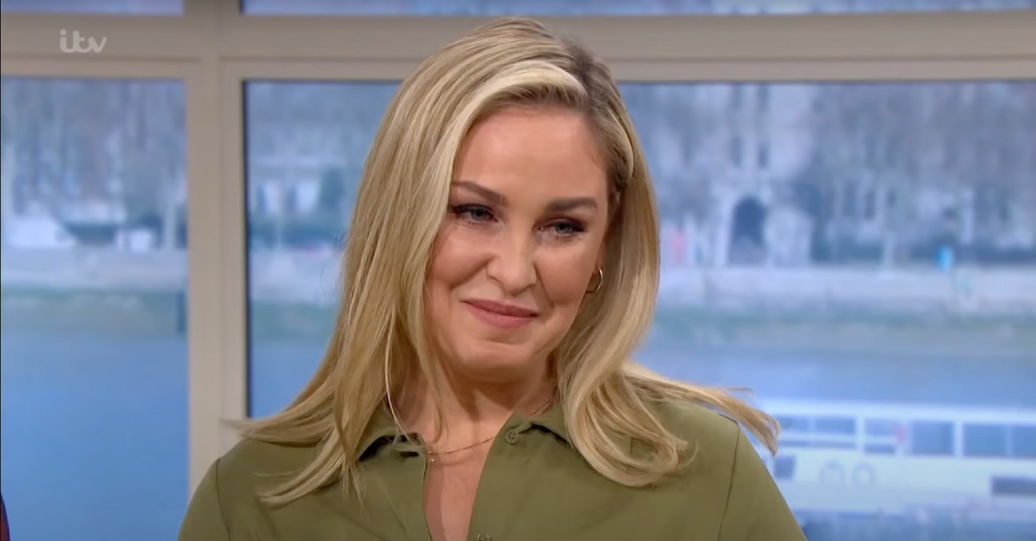 Josie Gibson smiling on This Morning