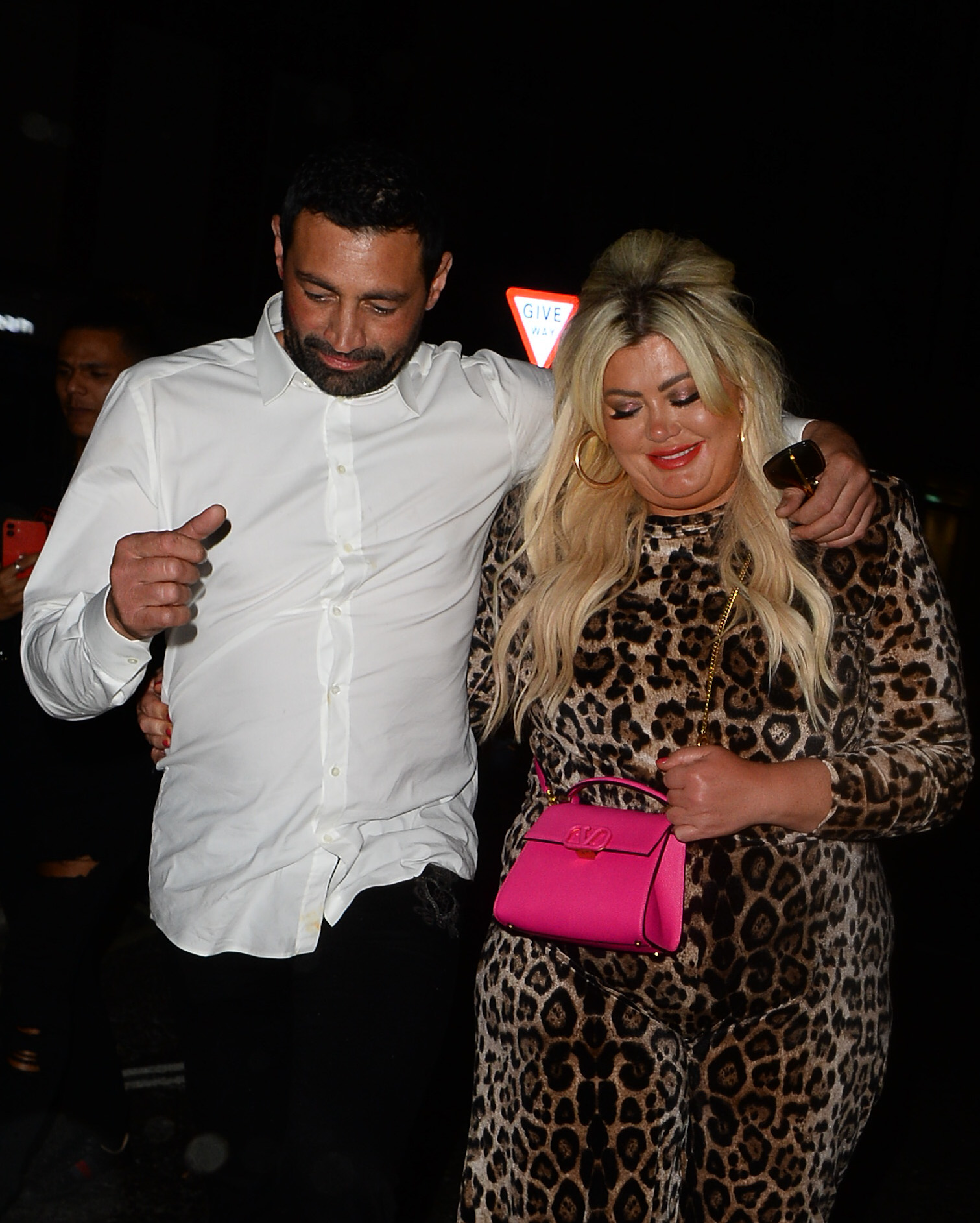 Gemma Collins and her fiance, Rami