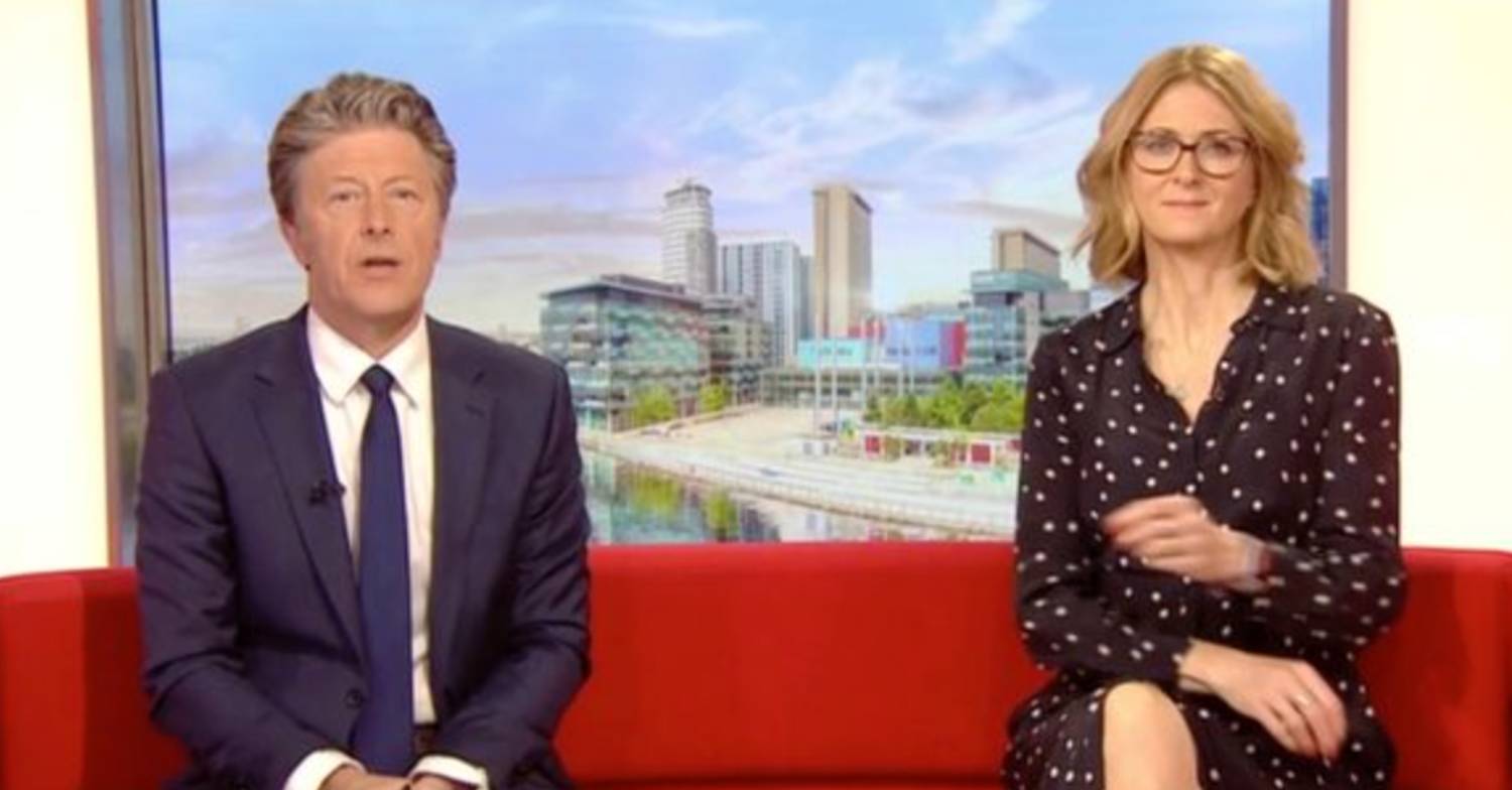 Rachel Burden joined Charlie Stayt on BBC Breakfast today