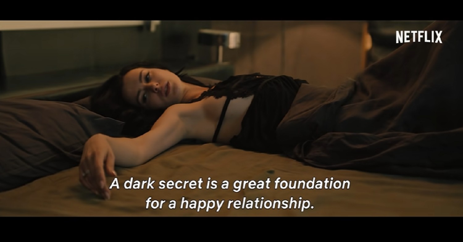 Laura lying on a bed in 365 Days 2 trailer